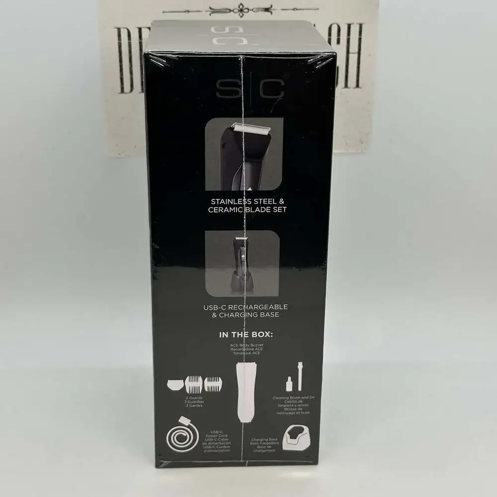 StyleCraft Ace Body Buzzer 100% Waterproof Wet/Dry Full Body Hair Trimmer - NEW!